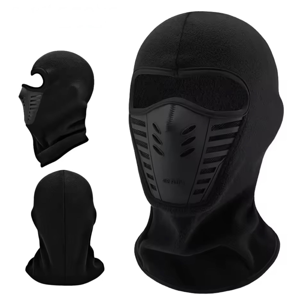 Winter Outdoor Radfahren Vollgesichtsmaske Winddicht Staubdicht Warm Halten Gesichtsbedeckung Ski Kopfbedeckung Motorrad Reiten Sturmhaube Kappe