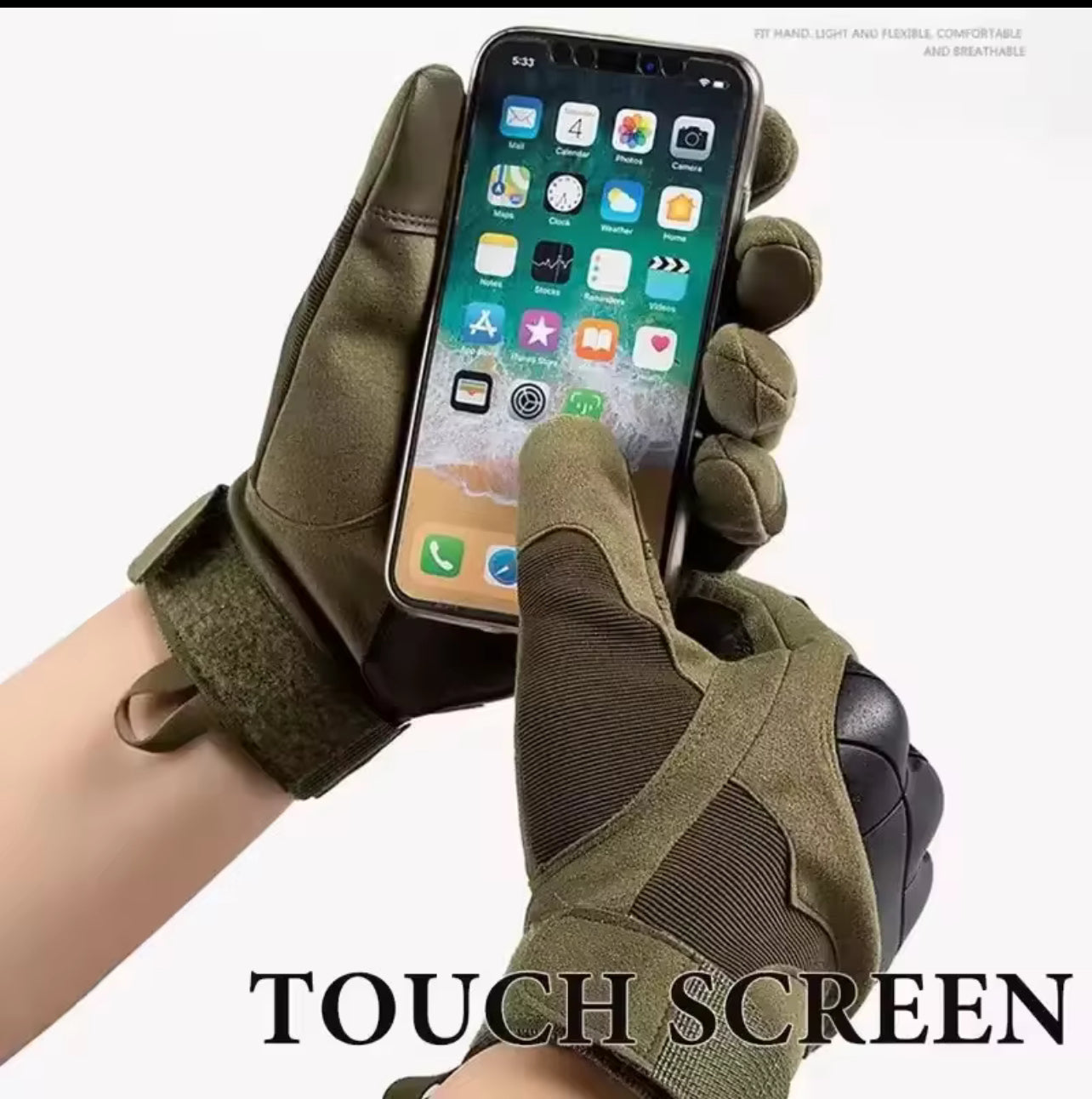 Touchscreen Motorradhandschuhe Frühling Sommer Atmungsaktive Vollfinger Motorrad Reiten Moto Handschuhe für Motocross